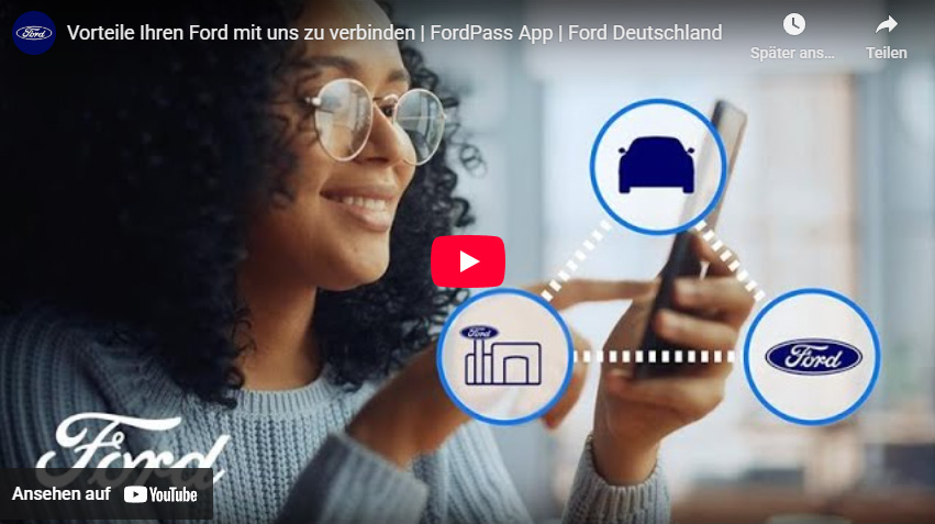 Link zu Video: Vorteile der FordPass App